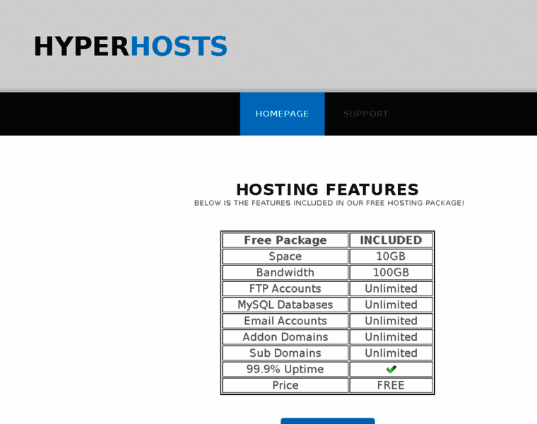 Hyperhosts.com thumbnail