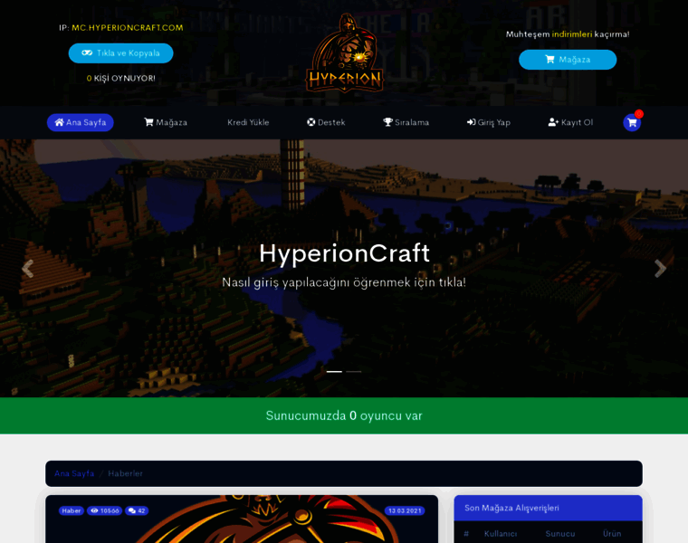 Hyperioncraft.com thumbnail