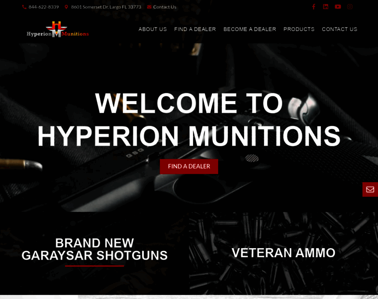 Hyperionmunitions.com thumbnail