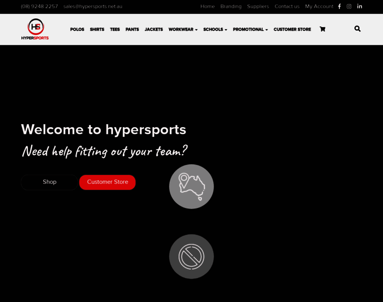 Hypersports.net.au thumbnail
