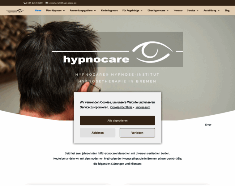 Hypnocare.de thumbnail