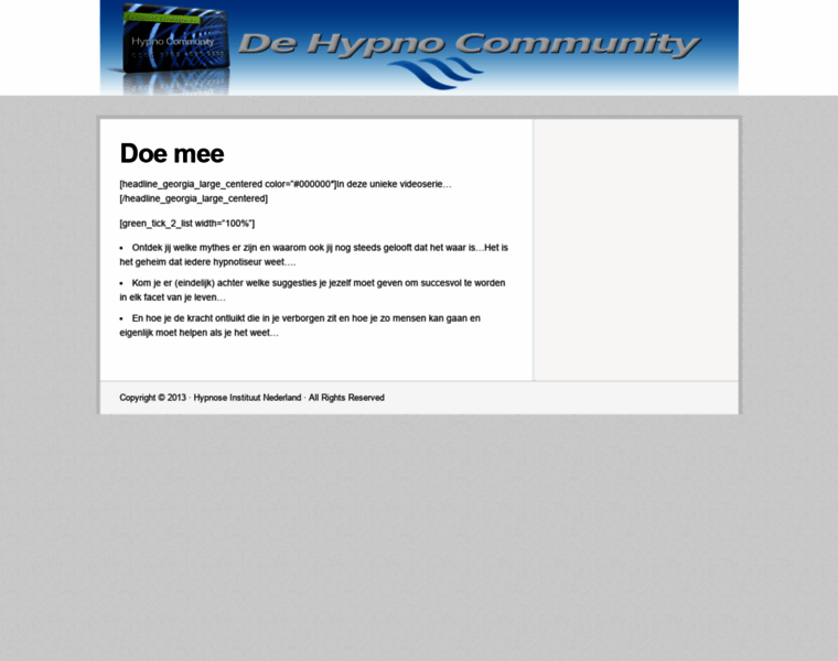 Hypnocommunity.nl thumbnail