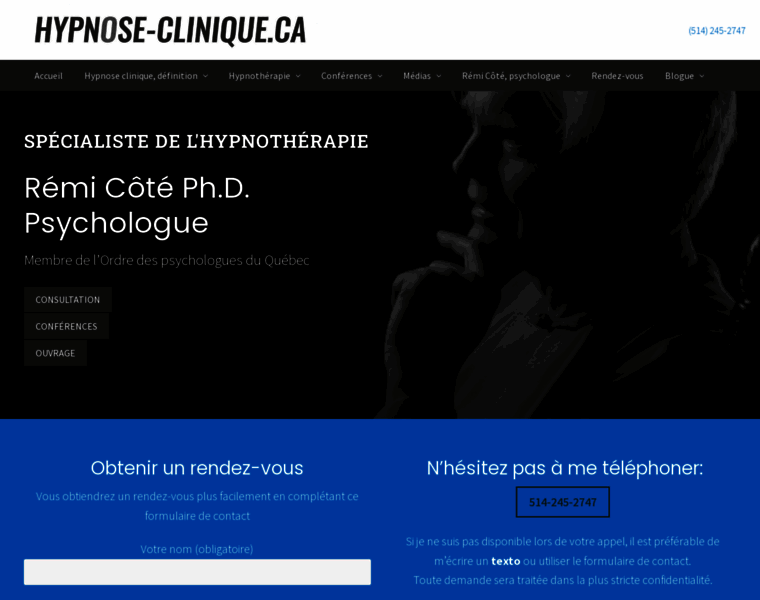 Hypnose-clinique.ca thumbnail