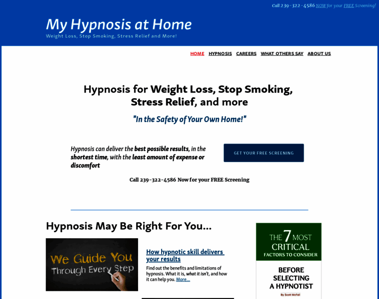 Hypnosisconnection.com thumbnail