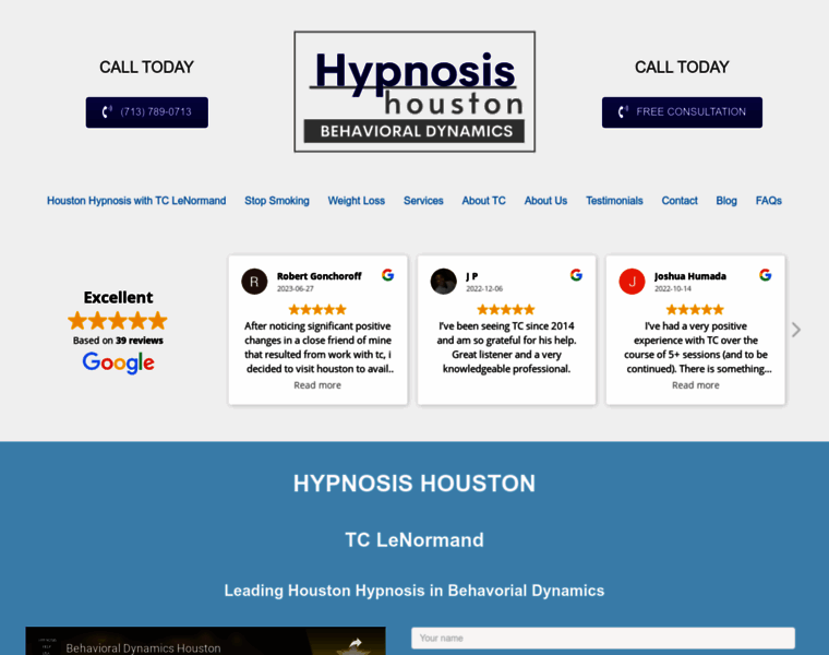 Hypnosishouston.com thumbnail