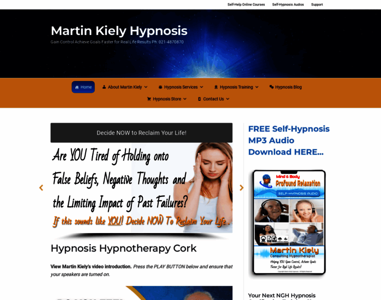 Hypnotherapistscork.com thumbnail