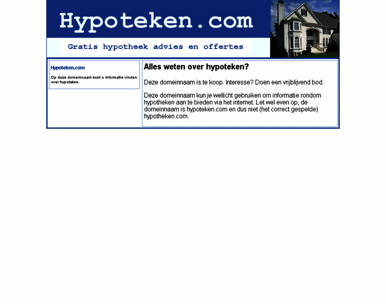 Hypoteken.com thumbnail