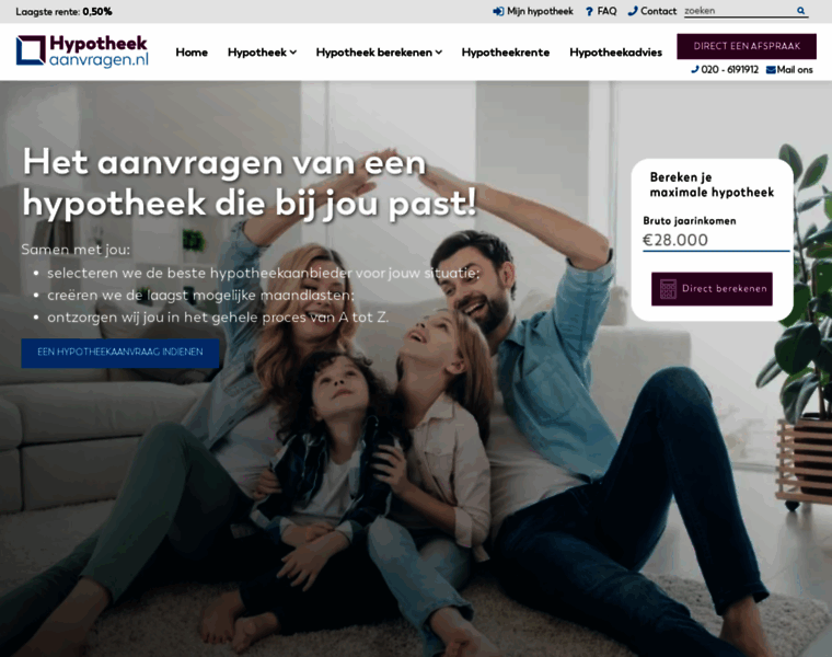 Hypotheek-aanvragen.nl thumbnail
