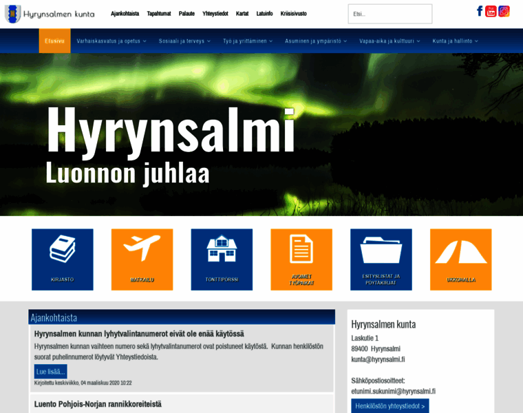 Hyrynsalmi.fi thumbnail