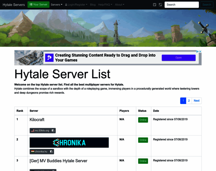 Hytale-servers.io thumbnail