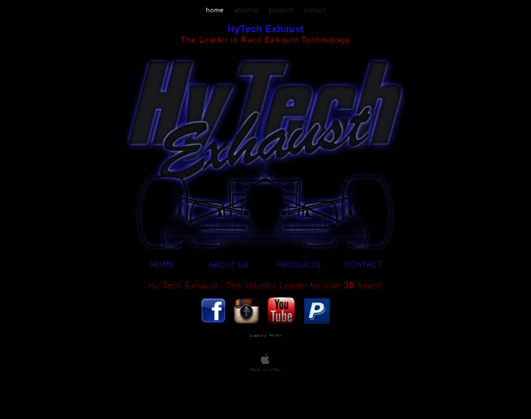 Hytechexhaust.com thumbnail