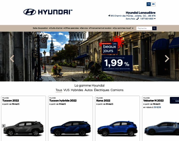 Hyundailanaudiere.com thumbnail