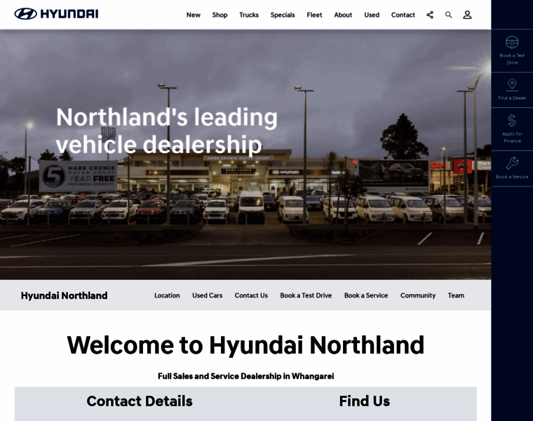 Hyundainorthland.co.nz thumbnail