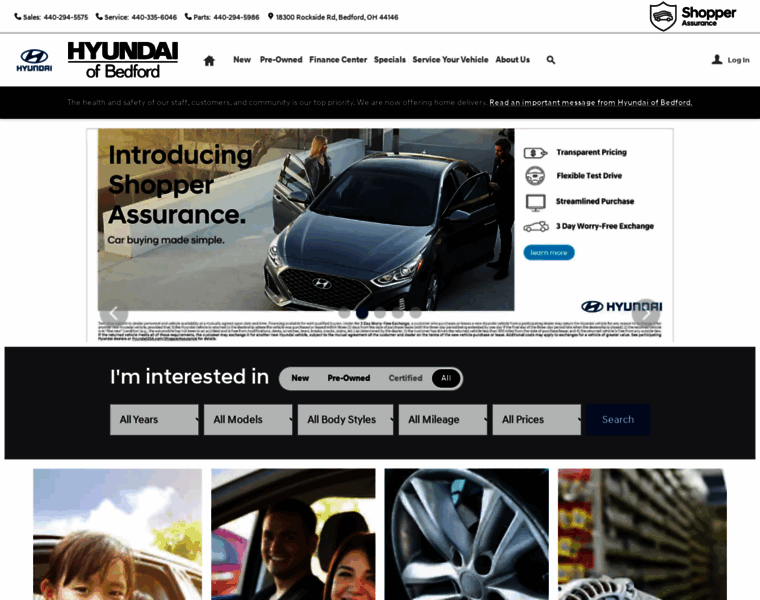 Hyundaiofbedford.com thumbnail