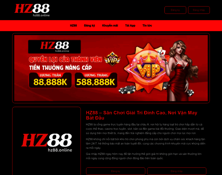 Hz88.online thumbnail