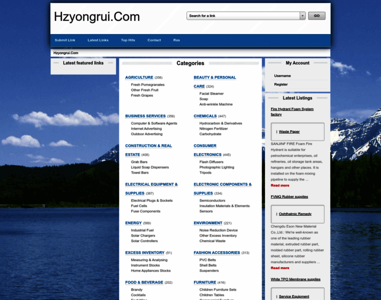 Hzyongrui.com thumbnail