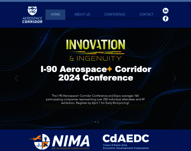 I90aerospacecorridor.org thumbnail