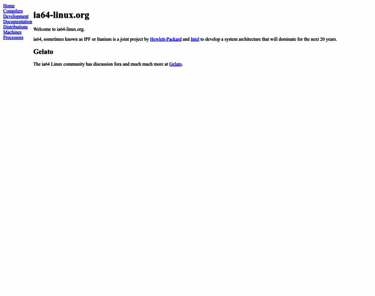 Ia64-linux.org thumbnail
