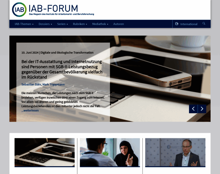 Iab-forum.de thumbnail