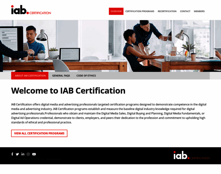 Iabcertification.com thumbnail