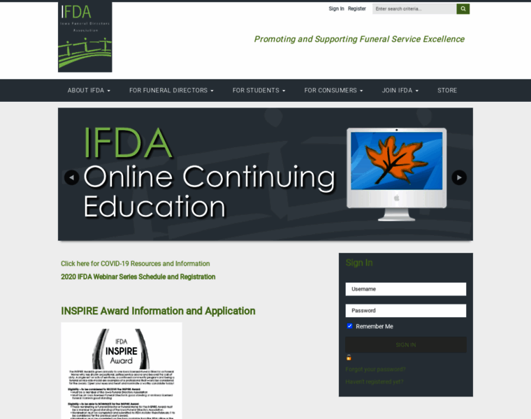 Iafda.org thumbnail