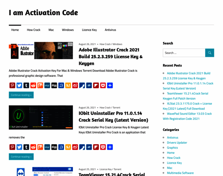 Iamactivationcode.com thumbnail