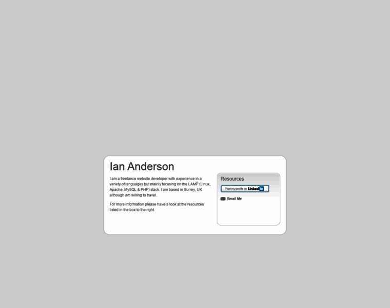 Ian-anderson.co.uk thumbnail