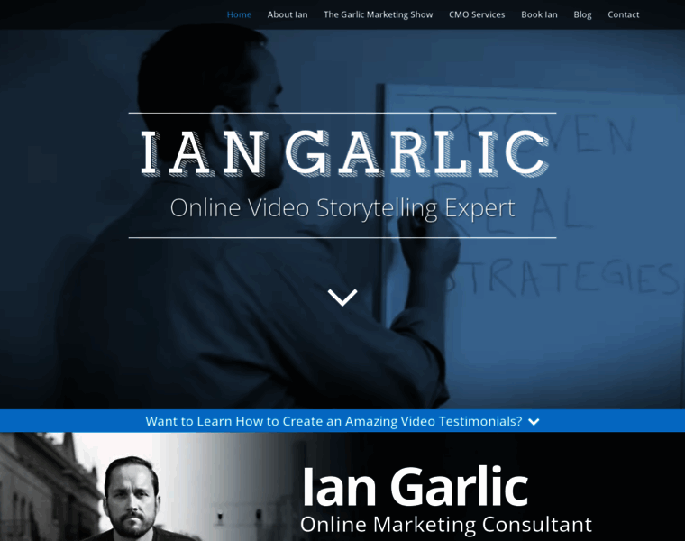 Iangarlic.com thumbnail
