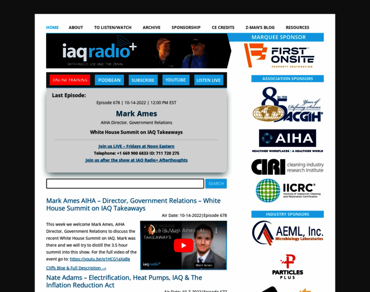 Iaqradio.com thumbnail