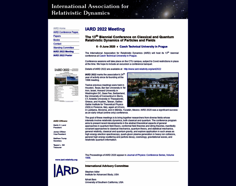 Iard-relativity.org thumbnail