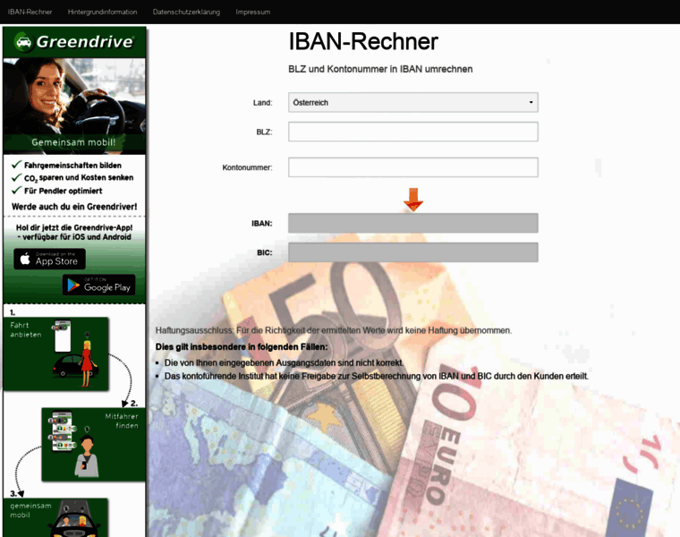 Iban-rechner.co.at thumbnail