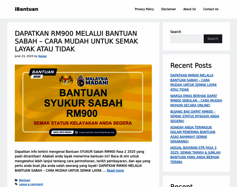 Ibantuan.my thumbnail