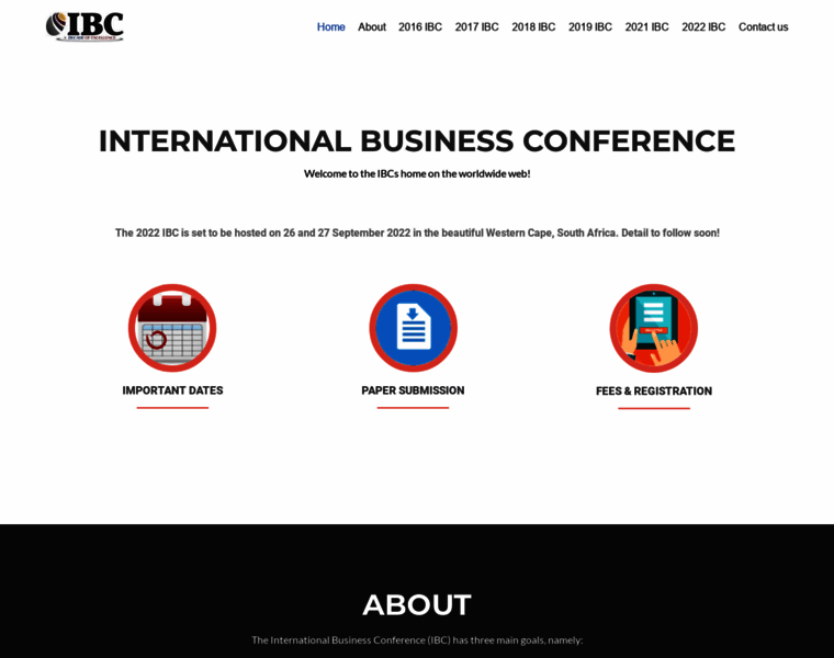 Ibc-conference.com thumbnail