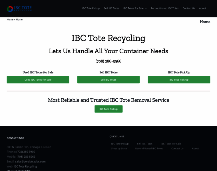 Ibctoterecycling.com thumbnail