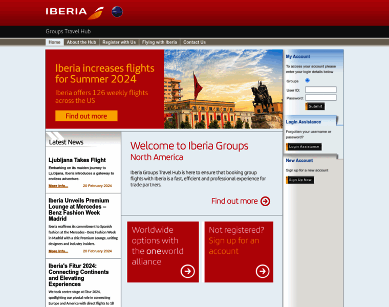 Iberia-groups.com thumbnail