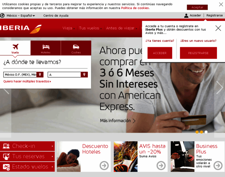Iberia.com.mx thumbnail