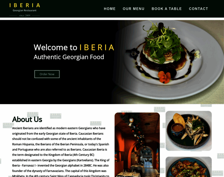 Iberiarestaurant.co.uk thumbnail