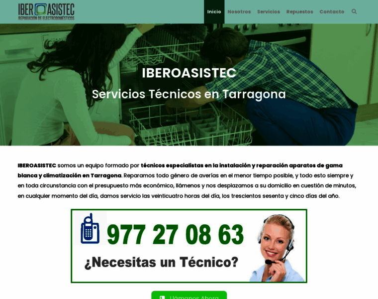 Iberoasistec.com thumbnail