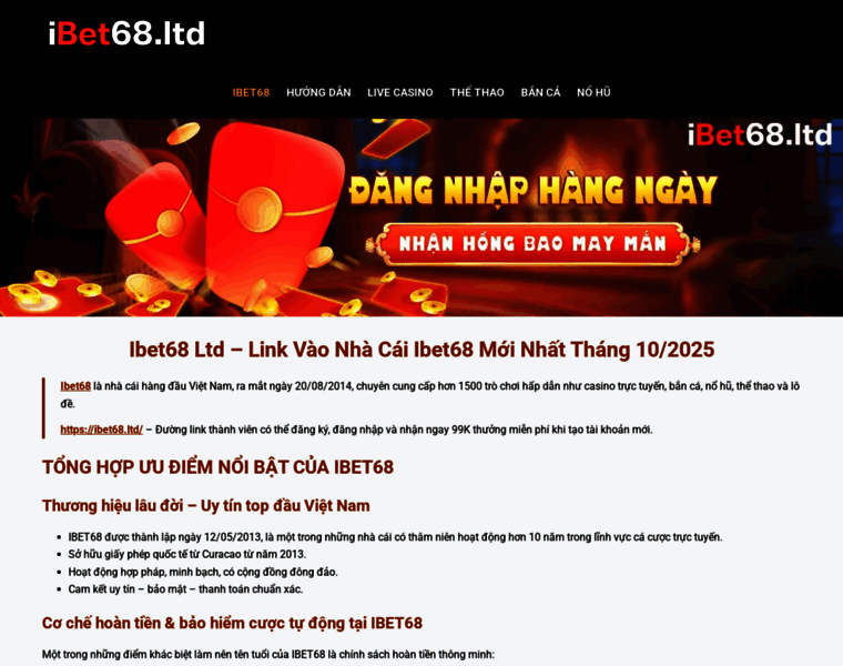 Ibet68 - Đánh Giá Chi Tiết và Bí Quyết Chiến Thắng