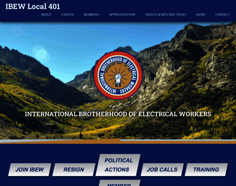 Ibew401.com thumbnail