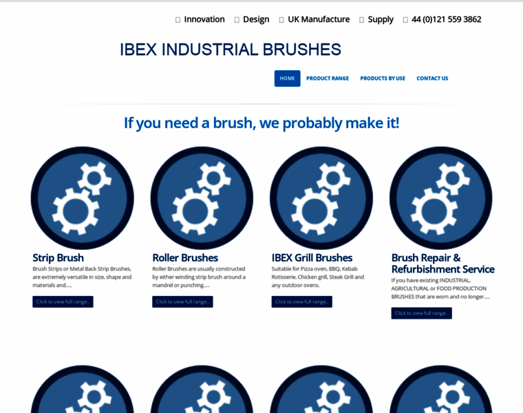 Ibexindustrialbrushes.com thumbnail