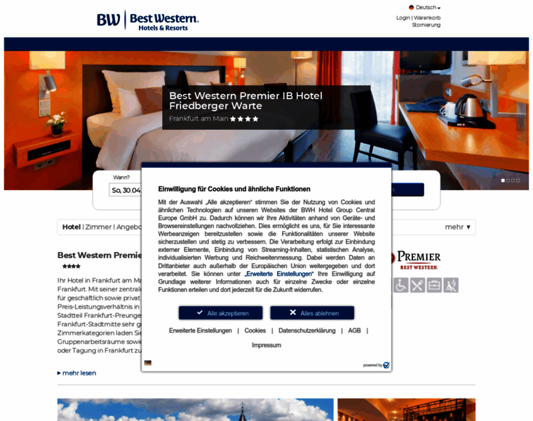 Ibhotel-frankfurt.bestwestern.de thumbnail