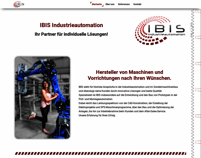 Ibis-sondermaschinen.de thumbnail