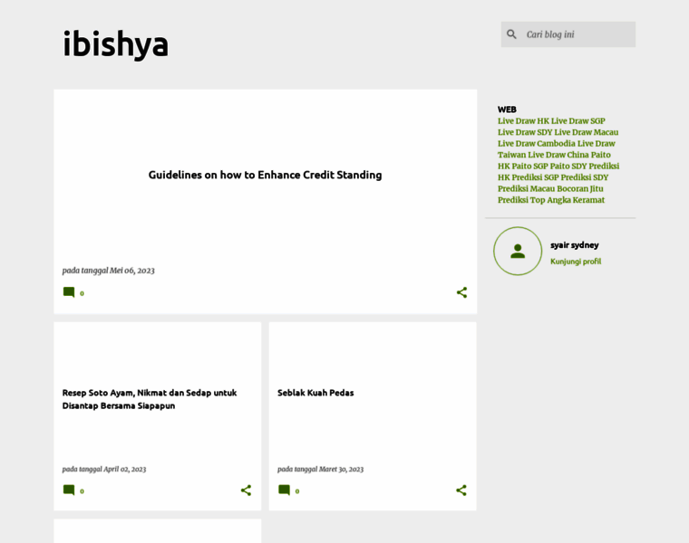 Ibishya.biz thumbnail