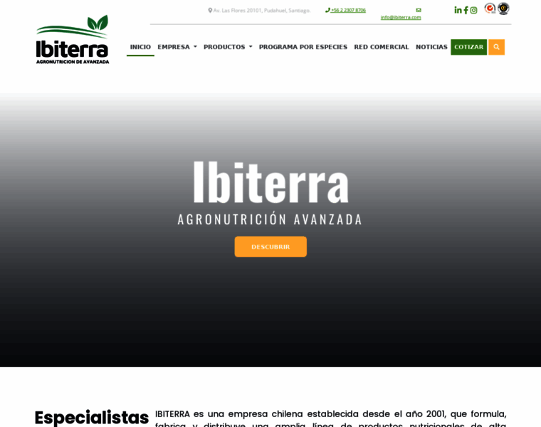 Ibiterra.com thumbnail