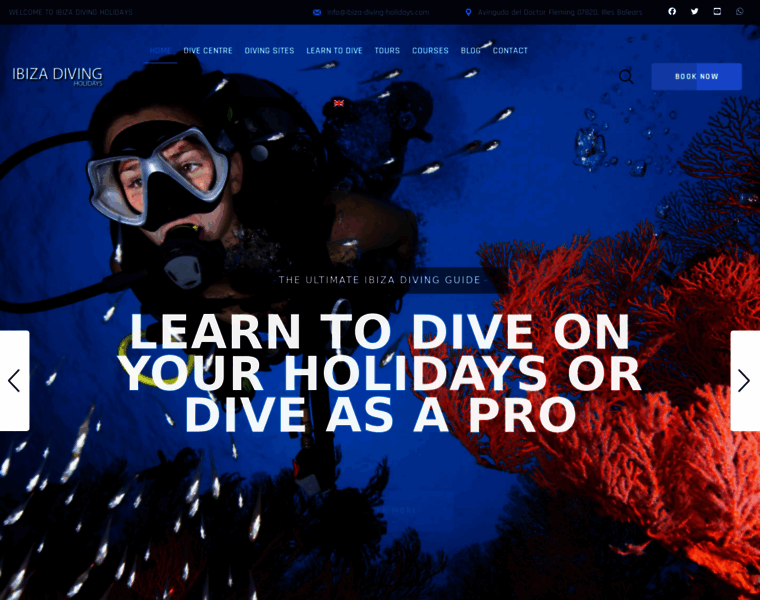Ibiza-diving-holidays.com thumbnail