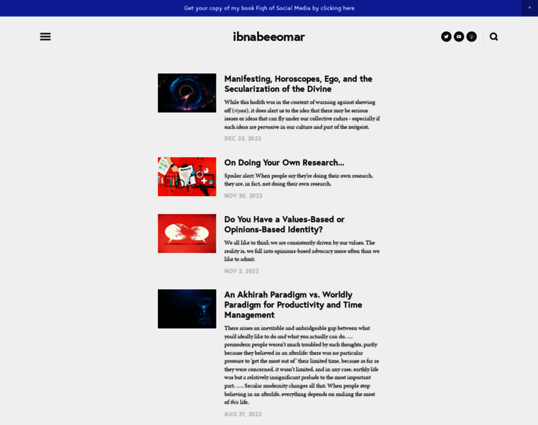 Ibnabeeomar.com thumbnail Ibnabeeomar.com thumbnail
