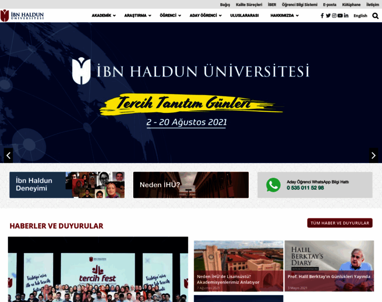 Ibnhaldun.edu.tr thumbnail
