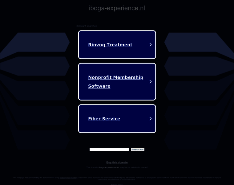 Iboga-experience.nl thumbnail Iboga-experience.nl thumbnail