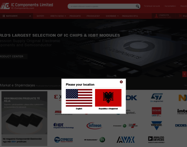 Ic-components.al thumbnail